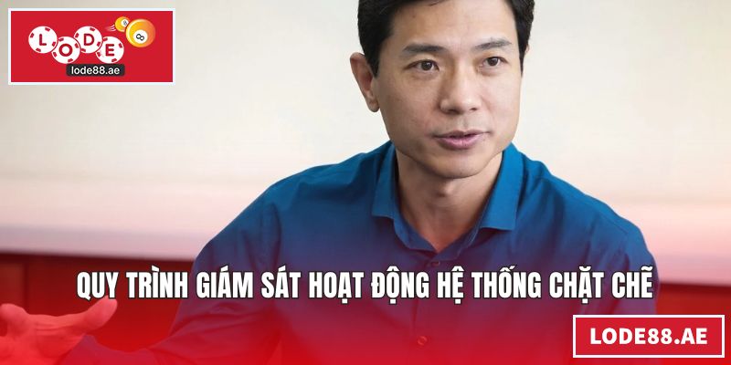 Quy trình giám sát hoạt động hệ thống chặt chẽ